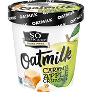 So Delicious Caramel Apple Crumble Oatmilk Frozen Dessert