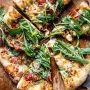 Arugula Prosciutto Pizza