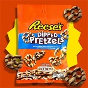 Reeses Dipped Pretzels