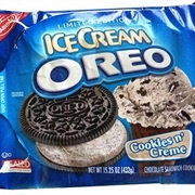 Cookies Cream Ice Cream Oreo