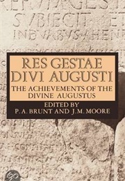 Res Gestae Divi Augusti (Augustus, Ed. and Tr. Brunt, P.A., and Moore, J.M.)