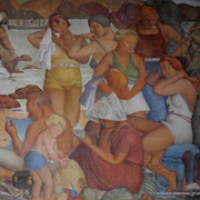 Beach Chalet WPA Murals