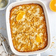 Orange Creamsicle Baked Oatmeal