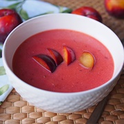 Cinnamon Plum Soup