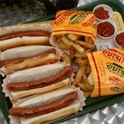 Hot Dog Nathans Famous