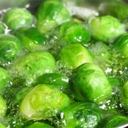 Boiled Brussels Sprouts