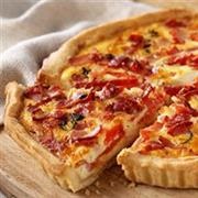 Cheese Tomato Quiche