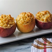 Macaroni Cheese Baked Apples