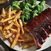 Half Rack Double Glazed Baby Back Ribs