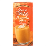 Almond Dream Pumpkin Spice With Cinnamon Almond Drink