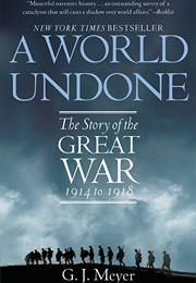 A World Undone: The Story of the Great War 1914-1918 (G.J. Meyer)