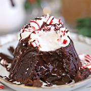 Peppermint Lava Cake