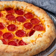 Stuffed Pepperoni Pizza