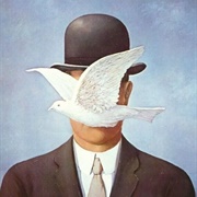 L&#39;homme Au Chapeau Melon (René Magritte)