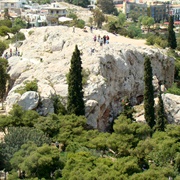 Areopagus Hill, Athens, Greece