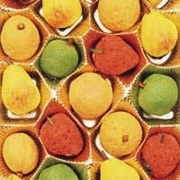 Fruit Shaped Marzipan Cookies