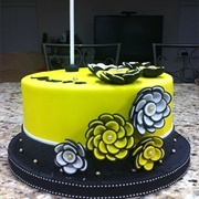 Black Yellow Cake