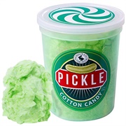 Pickle Cotton Candy