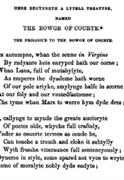 The Bowge of Courte (John Skelton)