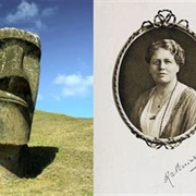 Katherine Routledge and Her Husband Arrive on Easter Island 1914