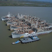 Suisun Bay Ghost Fleet