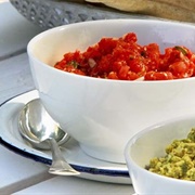 Red Pepper &amp; Tomato Salsa