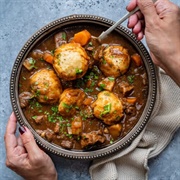 Beef Stew and Dumplings