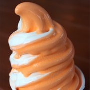 Candy Corn Soft Serve