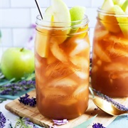 Apple Ginger Iced Tea