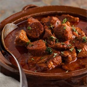 Pork and Chorizo Stew