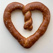 Heart-Shaped Pretzel