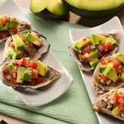 Avocado Loaded Oysters