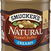 Smuckers Natural Creamy Peanut Butter