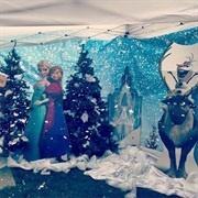 Frozen Backdrop Cutouts