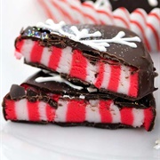 Candy Cane Peppermint Patties