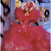 1990 Happy Holidays Barbie