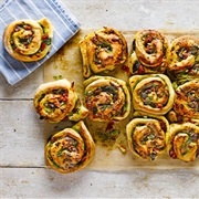 Cheese Tomato Bread Swirl