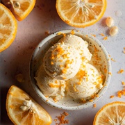 Yuzu and Lemon Ice Cream