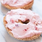 Bagel Strawberry Cream Cheese