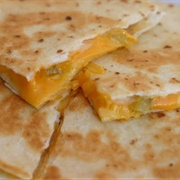 Imitation Cheese Quesadillas