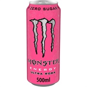 Monster Energy Ultra Rosa