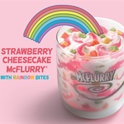 Strawberry Cheesecake Flurry