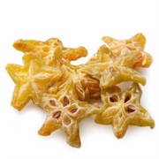 Dried Starfruit