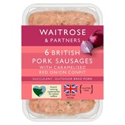 Pork and Caramelised Onion Sausage