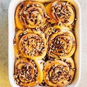 Caramel Apple Butter Sticky Buns