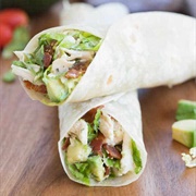 Avocado Chicken Wrap