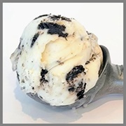 Bright Ice Scoop Shop Vegan Caramel With Caramel Coconut Oreos Ice Cream