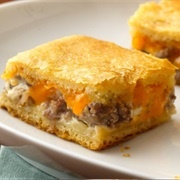 Sausage Cheese Croissant Squares