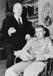 Alfred Hitchcock &amp; James Stewart (1948)