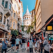 Istiklal Hill, Beyoglu, Istanbul